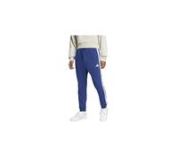 adidas Uomo Essential Three Stripes French Terry Pant, Dark Blue/White, XL