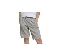 Pantalones adidas sl french terry sh infantil gris/negro 7 - 8 AÑOS