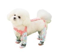 Pantalones ajustables para botas de lluvia, pantalones de suciedad para caminar al aire libre, leggings con arnés protector antideslizante para zapatos pequeños y medianos (XL)