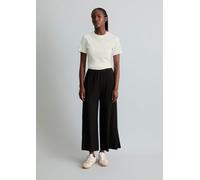 Pantalones anchos de punto Black XS