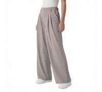 Pantalones Anchos para Mujer para Cintura Plisados Elásticos Sólidos Verano Playa Vacaciones Casual Talla Única
