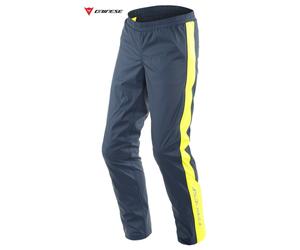 Pantalones Antip lluvia Dainese STORM 2 UNISEX Negros Iris Fluo Amarillo