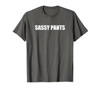 Pantalones atrevidos Camiseta, Hombre, Asfalto, 4XL