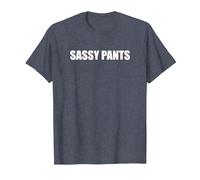 Pantalones atrevidos Camiseta, Hombre, Azul Jaspeado, 4XL