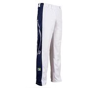 Pantalones Auténtica Brasileña Artes Marciales del Capoeira del Niño (Blanca con Berimbau Imprimir A Lo Largo De Bein) - 11-12