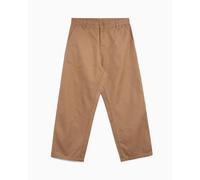 Pantalones Baggy Straight Carhartt WIP Brady para hombre Marrón L