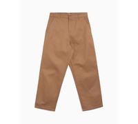 Pantalones Baggy Straight Carhartt WIP Brady para mujer Marrón S