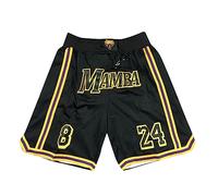 Pantalones Baloncesto Hombre Pantalones Cortos Hombre de Heat City Edition para Adultos de Baloncesto Shorts Entrenamiento Secado rápido con Bolsillos Basketball Pantalón Corto Deporte