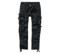Brandit Pure Slim Fit Pants, color: black, size: S