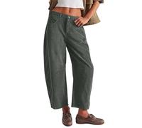 Pantalones cálidos de cintura alta y pierna ancha para mujer, pantalones negros de cintura elástica para mujer, pantalones deportivos holgados, pantalones térmicos holgados, pantalones deportivos de