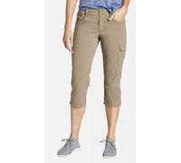 Pantalones capri mujer Eddie Bauer SIGHTSCAPE HORIZON CARGO, CAQUI, 36