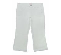Pantalones Capri Sheego 7/8 Bootcut Para Dama Stretch Blancos Denim Talla 50