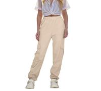 Pantalones Cargo Chica Cargo Jogger Casual Elástico Cintura Bolsillos Nuevo Niño Deporte Calle Danza Grande, caqui, 11-12 Años