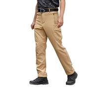 Pantalones cargo de camuflaje para hombre, pantalones de combate para hombre, pantalones cargo para hombre, color liso, con múltiples bolsillos, pantalones largos para senderismo, trabajo, viajes