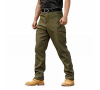 Pantalones cargo de camuflaje para hombre, pantalones de combate para hombre, pantalones cargo para hombre, color liso, con múltiples bolsillos, pantalones largos para senderismo, trabajo, viajes