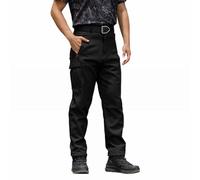 Pantalones cargo de camuflaje para hombre, pantalones de combate para hombre, pantalones cargo para hombre, color liso, con múltiples bolsillos, pantalones largos para senderismo, trabajo, viajes
