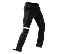 Pantalones Cargo De Secado RáPido para Hombre, Pantalones De Senderismo Al Aire Libre para Hombre, Pantalone Convertibles con Cremallera para Trabajo, Camping, Viajes, Piernas Desmontables