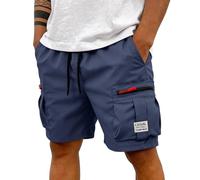 Pantalones Cargo, Deporte Militares Verano Camuflaje Multibolsillos Trekking Shorts Senderismo Trabajo Casual Ropa Bermuda Bolsillos Cargo Bermudas Ropa Hombre, M