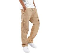 Pantalones Cargo Grises for Hombre Pantalones de Senderismo Casuales Pantalones Deportivos Pantalones Deportivos Pantalones de chándal Rectos Sueltos de algodón for Hombres(E,28)