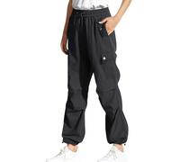 Pantalones Cargo Mujer Trabajo Y2K Gran Tamaño Pant Multi Bolsillos Cremallera Casual Pantalones Mujer Correr Transpirable Elástico Ropa Algodón Streetwear Ciclismo, Negro , XXL