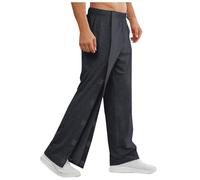Pantalones cargo negros para rehabilitación postoperatoria en fracturas en hombres, pantalones de cuidado para parálisis Find Jogging Pantalones Hombre, Negro , M
