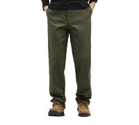 Pantalones cargo para hombre, color negro, elásticos, pantalones de senderismo para hombre, pierna larga, pantalones anchos de terciopelo, elásticos, gruesos, impermeables, pantalones chinos