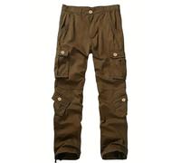 Pantalones Cargo para Hombre de Estilo Salvaje con Ocho Bolsillos y diseño estereoscópico Ropa Holgada Ideal para Actividades al Aire Libre y Uso Diario con máxima Comodidad