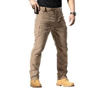 Pantalones cargo para hombre de secado rápido, pantalones tácticos de senderismo ligeros y transpirables, pantalones cargo de trabajo para motocicleta, elásticos, duraderos y prácticos, pantalones