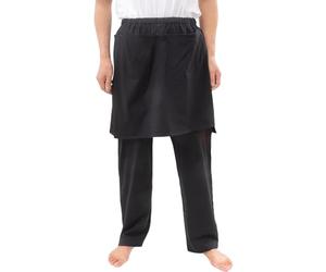 Pantalones cargo para hombre, pantalones casuales para el cuidado de ancianos, diseño cómodo, fácil de llevar, pacientes postrados en cama, uso diario en casa de enfermería, Negro, M