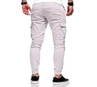 Pantalones cargo para hombre, pantalones de chándal holgados, pantalones de trabajo para hombre, elásticos, de algodón, para exteriores, largos, de verano, trekking, elásticos, de verano, pantalones