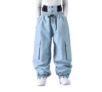 Pantalones cargo para hombre, pantalones holgados Y2K, parachute, corte holgado, hip hop, pantalones cargo para hombre, pantalones de jogging, snowboard, cómodos y resistentes al agua, pantalones de