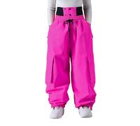 Pantalones cargo para hombre, pantalones holgados Y2K, parachute, corte holgado, hip hop, pantalones cargo para hombre, pantalones de jogging, snowboard, cómodos y resistentes al agua, pantalones de