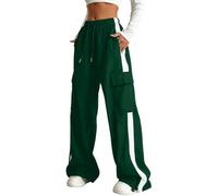 Pantalones cargo para niños, estilo listo para viajar, estilo de fin de semana, con diseño casual versátil al aire libre, cintura regular, pierna recta, bolsillos, para senderismo, tareas de taller