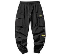 Pantalones cargo para niños, estilo listo para viajar, ropa de jardín con diseño versátil casual al aire libre, cintura elástica, pierna recta, estilo de bolsillo, para senderismo, tareas de taller