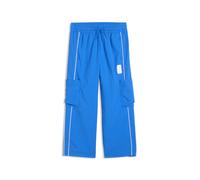 PUMA Pantalones Cargo x Transformers T7 de Corte Holgado Niños 98, Racing Blue