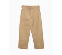 Pantalones Cargo Relaxed Maison Kitsuné Maison Kitsuné Belted Men's Pants para hombre Marrón 40