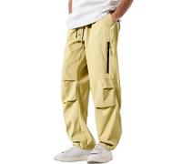 Pantalones Cargo, Slim Fit Deportivos Pantalon Trekking Hombre, Militar Trabalho Militares Trabajo Anchos Senderismo Táctico Impermeable Caza Baggy Pantalones de Trabajo Hombre, M