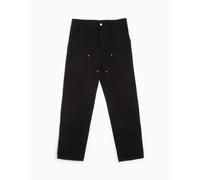 Pantalones Carhartt WIP Double Knee Unisex Pants para hombre Negro 32/34