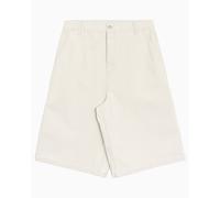 Carhartt Wip- Mercer Single Knee Short- Shorts- Mujer- Blanco- S- Mercer Single Knee Short