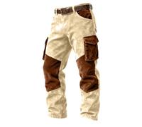 Pantalones Casuales, cómodos y elásticos con Bolsillos para Uso Diario y AC | Pantalones Pata De Elefante Hombre Deporte Cuero Camisa Camuflaje Polo Altos Pierna Cremalleras Camello Barato Uniform