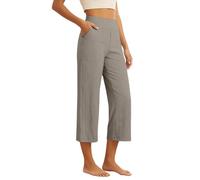 Pantalones Casuales de Cintura Alta Pierna Ancha Holgados Muy cómodos y a la Moda para Mujer Que Busca Tendencia sin Renunciar al Confort