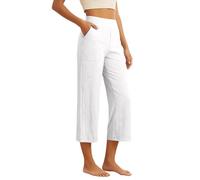 Pantalones Casuales de Cintura Alta Pierna Ancha Holgados Muy cómodos y a la Moda para Mujer Que Busca Tendencia sin Renunciar al Confort