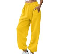 Pantalones casuales para mujer de terciopelo - Pantalones de senderismo para mujer, talla grande, pantalón de cintura alta, color liso, pantalones de moda, pantalones harén cómodos, pantalones al aire