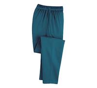 Pantalones Casuales Rectos de Color Liso con Cintura elástica y Bolsillos para Mujer Vestidos Largos Casual Tallas Grandes Invierno (Green, XXXXL)