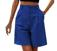 Pantalones Casuales Rectos, Holgados, de Cintura Alta y Finos, Pantalones de Pierna Ancha y Transpirables y Pantalones de Cinco Puntas