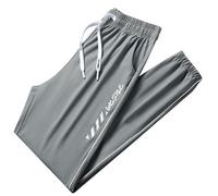Pantalones Chandal Hombre,Pantalones Deportivos primaverales para Hombre y de Largo Nueve décimos Ideales para Uso Casual en Temporadas cálidas