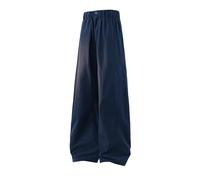 Pantalones Chándal Hombres Baggy Sweatpants de Algodón Cintura Elástica Pierna Ancha Pantalones Deportivos Largos Verano Pantalón de Trabajo Hombre con Bolsillos