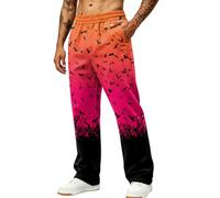 Pantalones Chandal Hombres con Bolsillo Cintura Elástica Ropa Hombre Halloween Pantalón Classic Chic Cómodos Pantalones Otoño Invierno Halloween Running 22 S