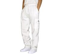 Pantalones Chandal Hombres Pantalón Deportivo Largo De Jogger Informal para Hombres Fato De Treino Masculino Pantalones con Cordones Y Cintura Elástica para Correr Y Trabajar En Casa