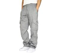 Pantalones Chandal Hombres Pantalón Deportivo Largo De Jogger Informal para Hombres Fato De Treino Masculino Pantalones con Cordones Y Cintura Elástica para Correr Y Trabajar En Casa